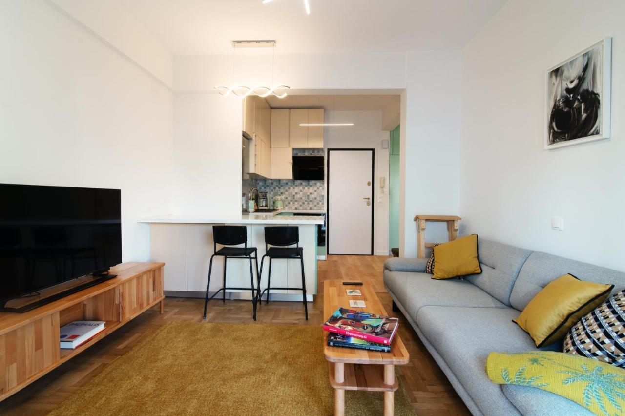 Luxury 1-Bedroom Apartment By The Sea In Athens Exterior photo